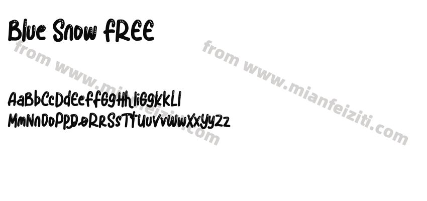 Blue Snow FREE预览图2