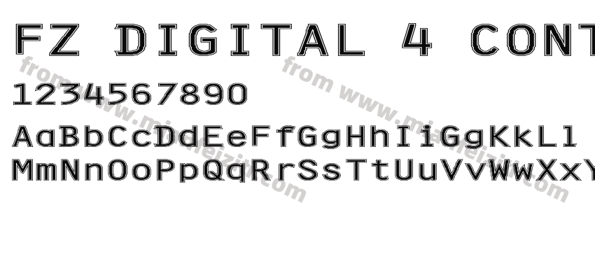 FZ DIGITAL 4 CONTOUR EX预览图2