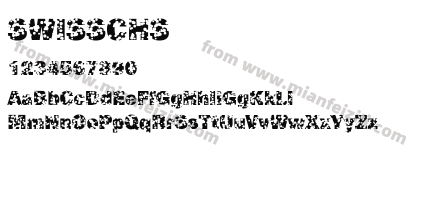 Swiss Cheese Regular预览图2