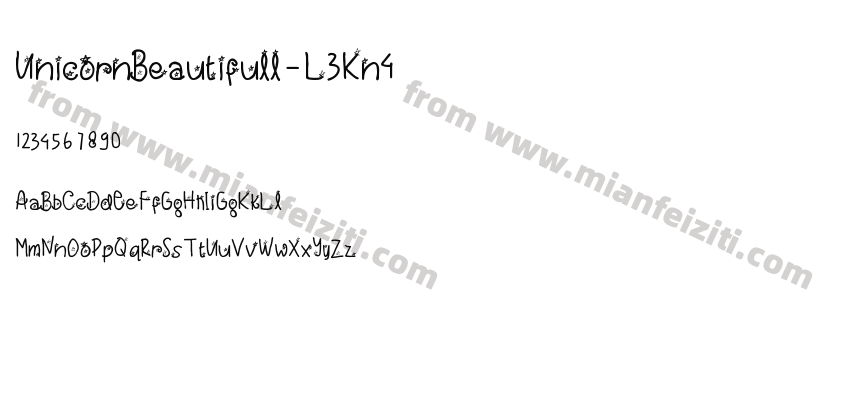 Unicorn Beautifull L3 Kn4预览图2