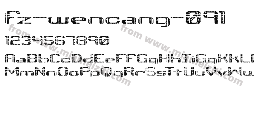 fz-wencang-091字体预览