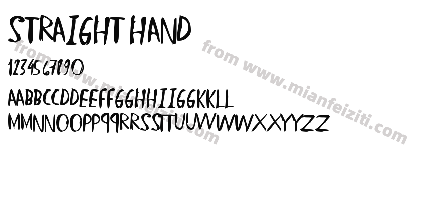 Straight Hand预览图2
