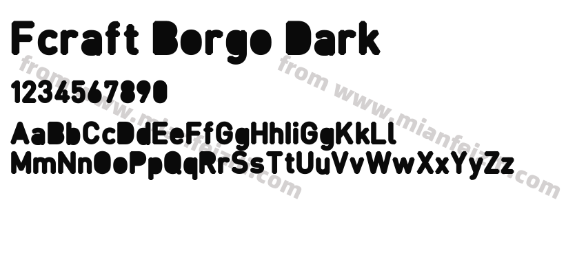 Fcraft Borgo Dark预览图2