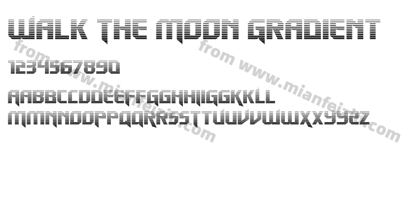 Walk The Moon Gradient预览图2