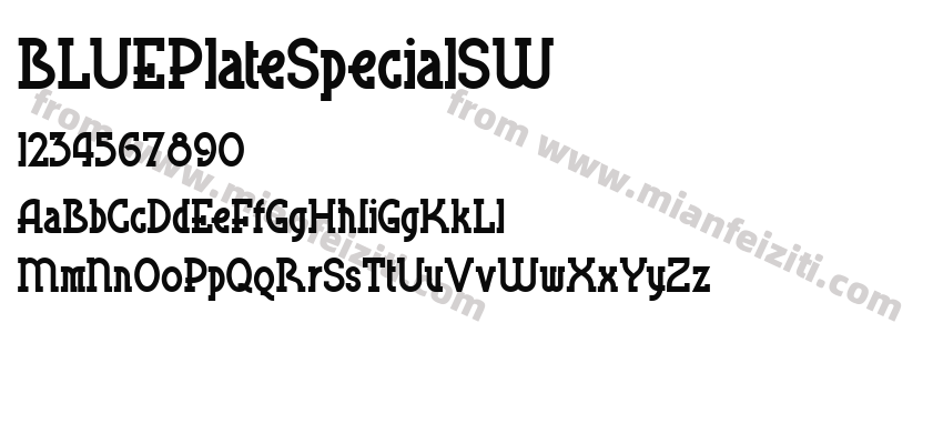 Blue Plate SpecialSW预览图2
