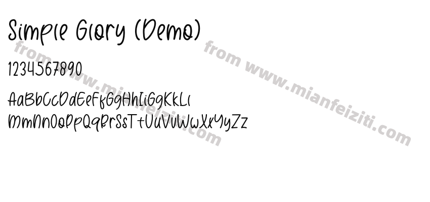 Simple Glory ( Demo)预览图2