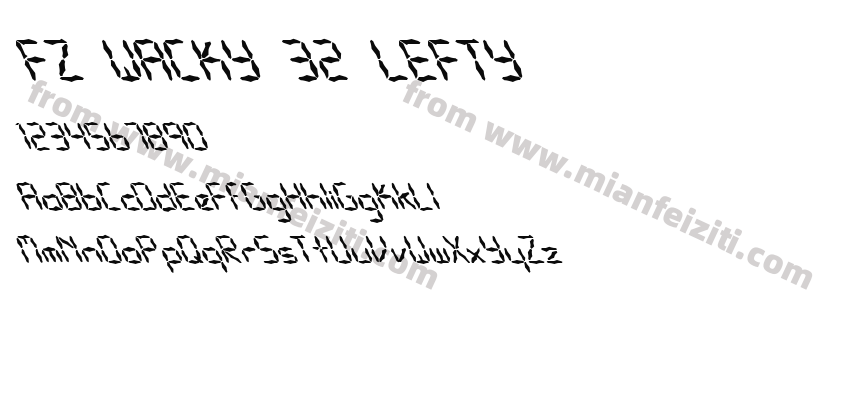 FZ WACKY 32 LEFTY预览图2