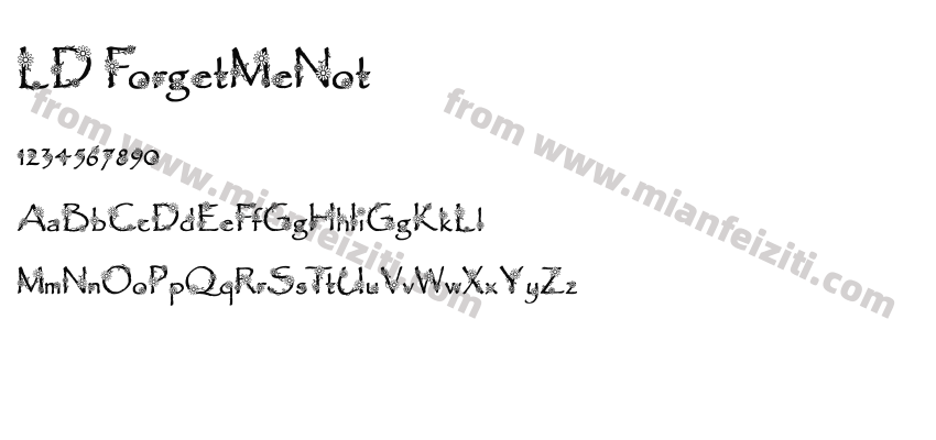 LD Forget Me Not预览图2