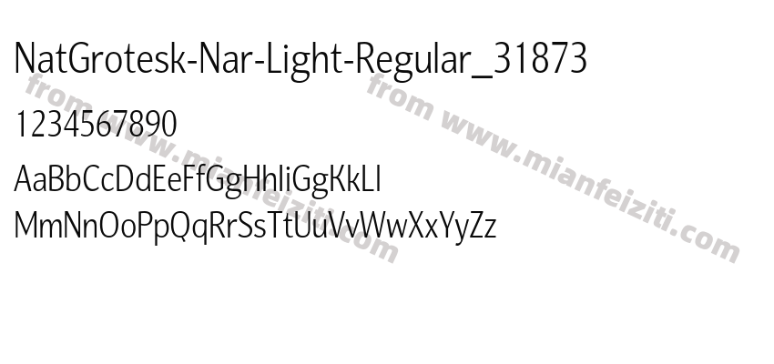 NatGrotesk-Nar-Light-Regular_31873字体预览