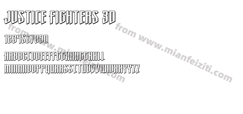 Justice Fighters 3D预览图2