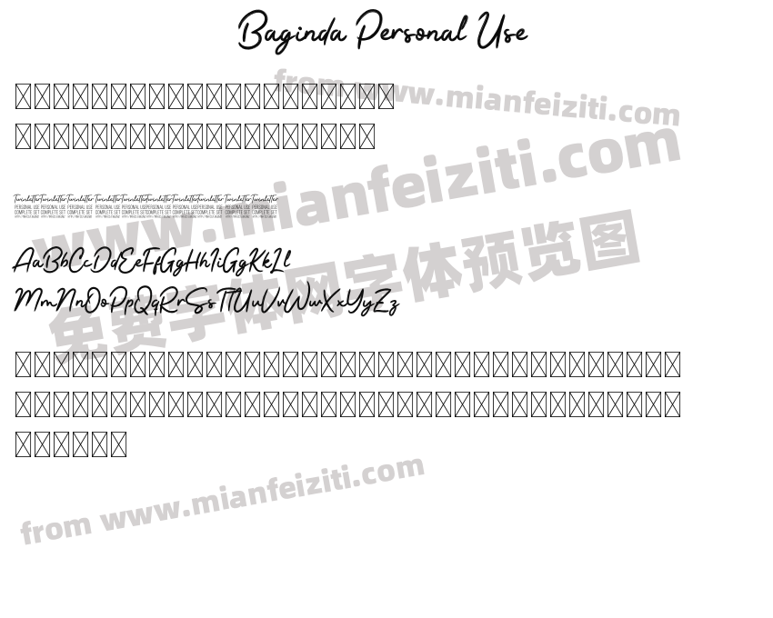 Baginda Personal Use预览图2