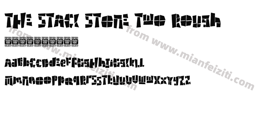 THE STACK STONE Two Rough预览图2