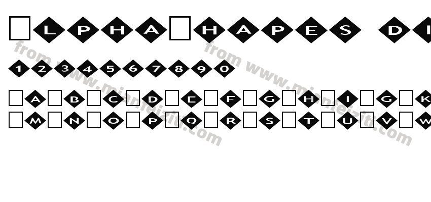 Alpha Shapes diamonds 2预览图2