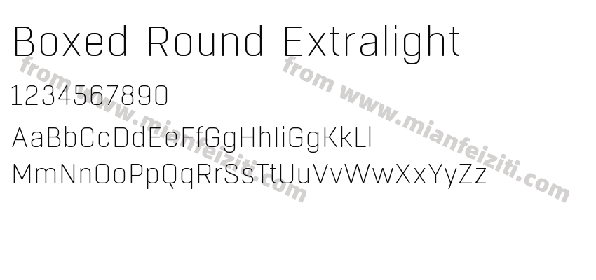 Boxed Round Extralight预览图2