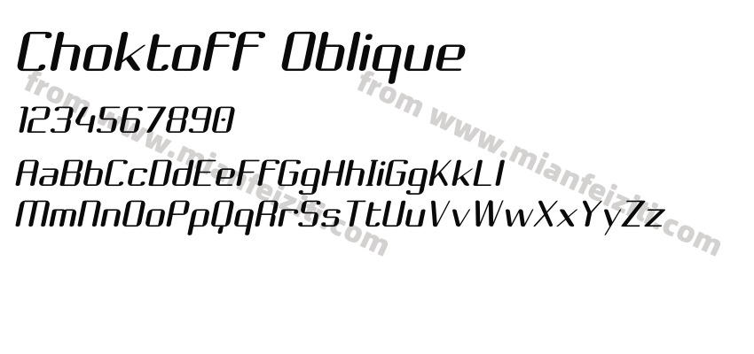 Choktoff Oblique预览图2