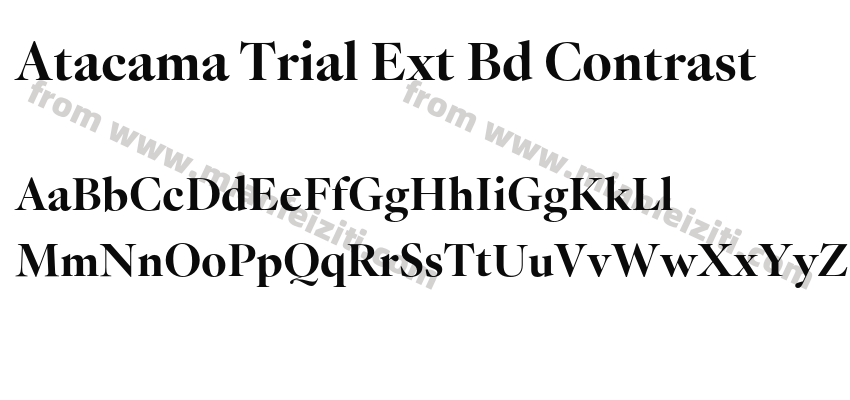Atacama Trial Ext Bd Contrast预览图2