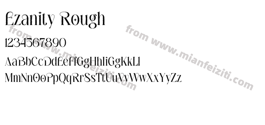 Ezanity Rough预览图2