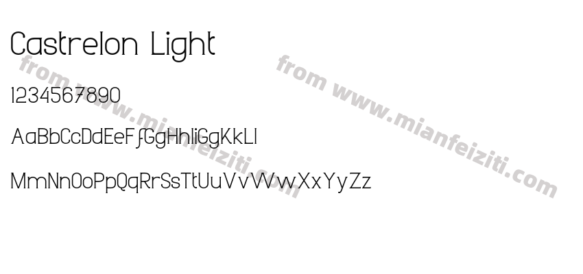 Castrelon Light预览图2