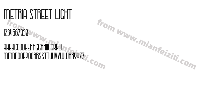 Metria Street Light预览图2