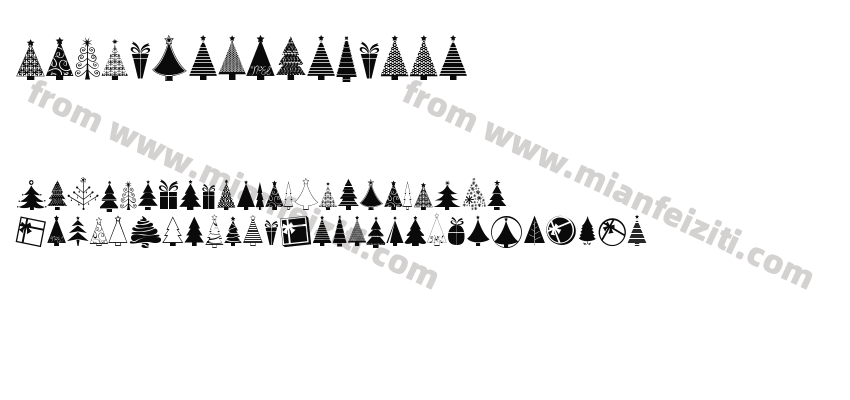 KG Christmas Trees预览图2