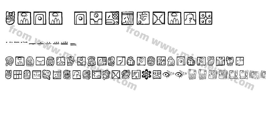 MAIA ideograph预览图2