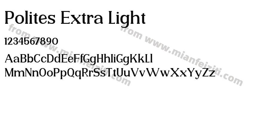 Polites Extra Light预览图2
