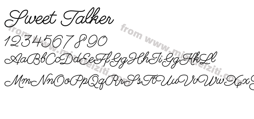 Sweet Talker预览图2