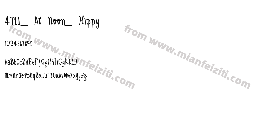 4711_ At Noon_ Hippy预览图2