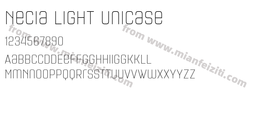 Necia Light Unicase预览图2