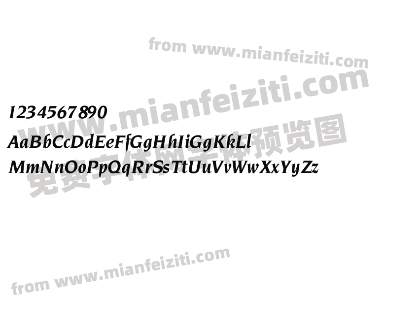 书法家魏碑体预览图2