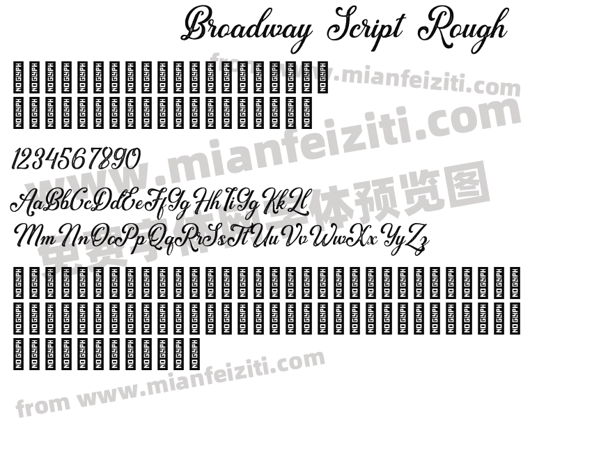 Broadway Script Rough预览图2