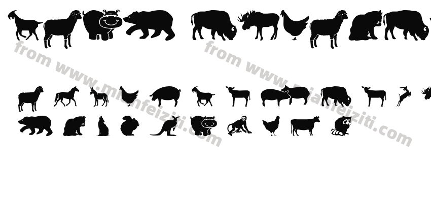 Farm & Wild Animals预览图2
