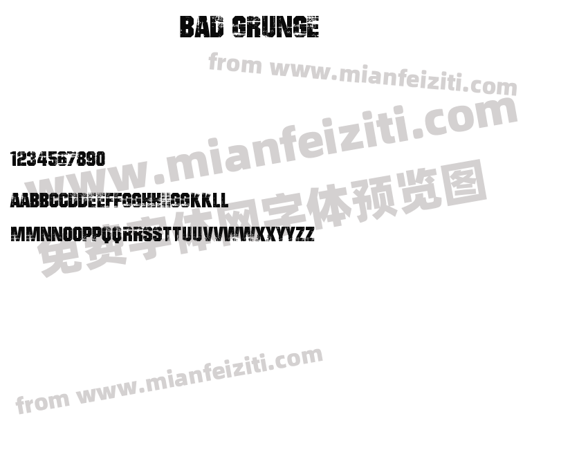 BAD GRUNGE预览图2