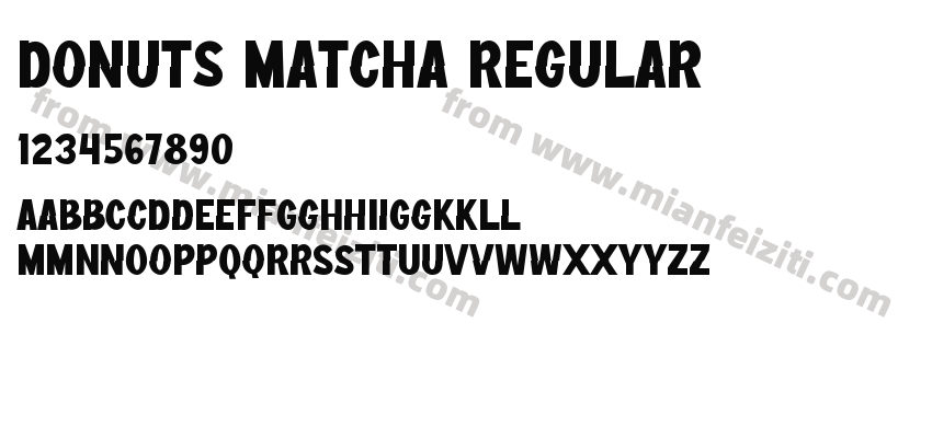 Donuts Matcha Regular预览图2