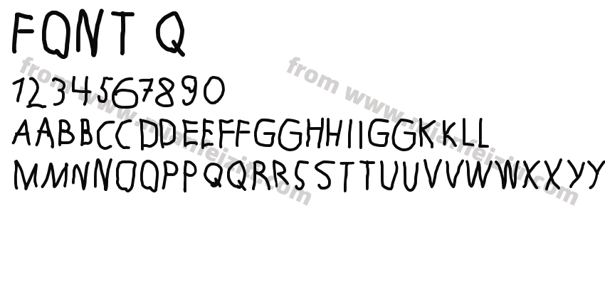 font q预览图2