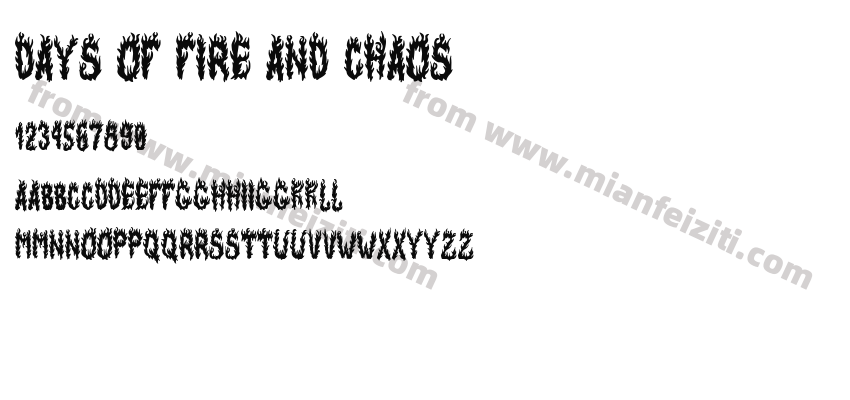 Days of Fire and Chaos预览图2