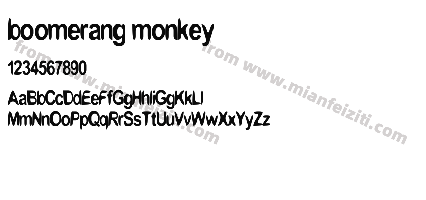 boomerang monkey预览图2